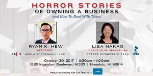 Horror Stories of Owning a Business and How to Deal with Them